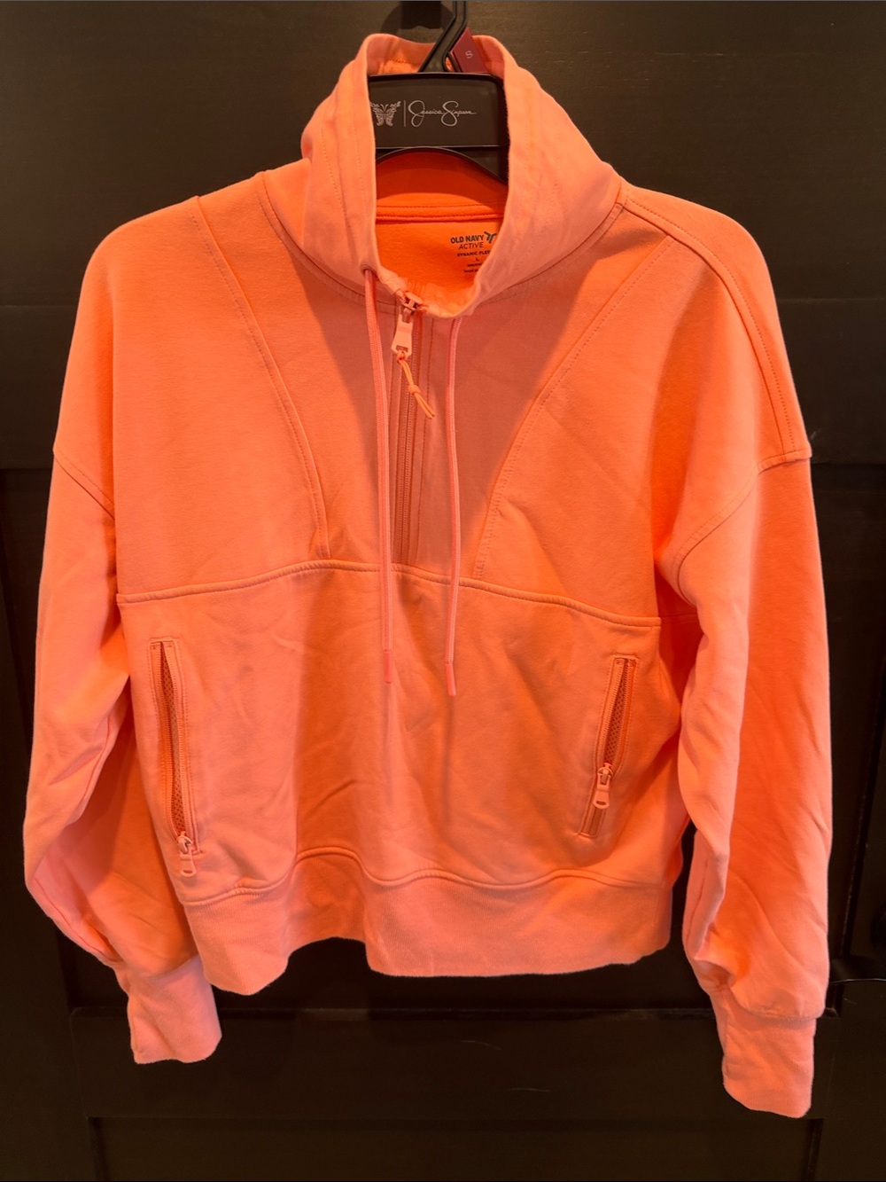 Old Navy Dynamic Fleece Woman’s Half-Zip Hoodie